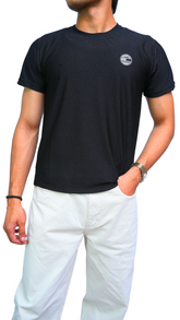 Men's tommy textured black Imported T-Shirt